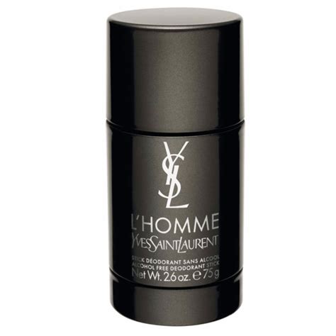 yves saint laurent l'homme deodorant stick 75g|L’Homme Stick Déodorant Sans Alcool .